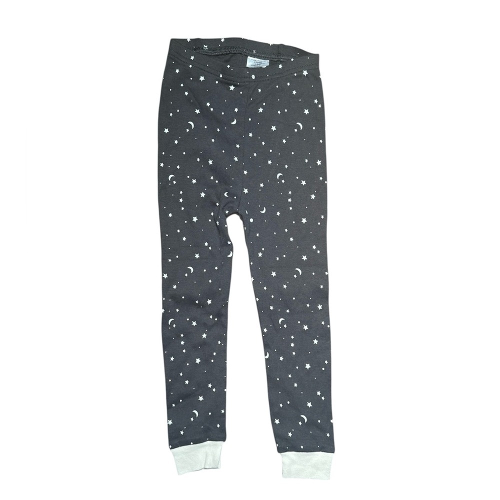 BabyGap kids sleep pants nwot size 3T unisex boys girls gray stars moon cotton